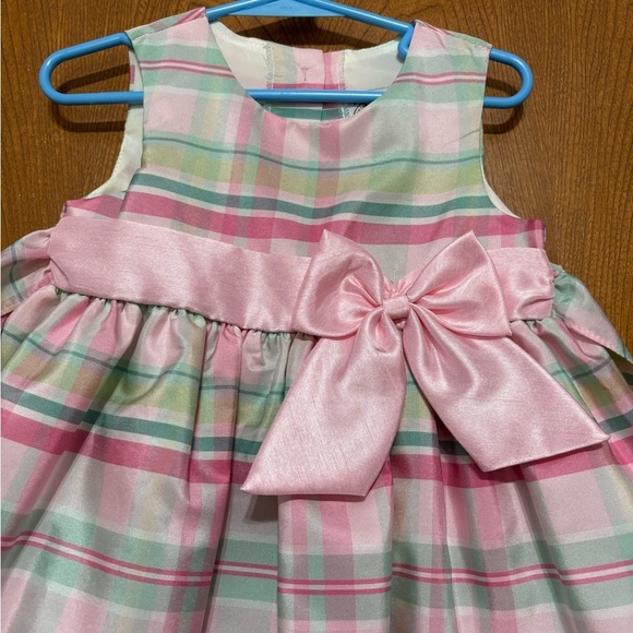 NWOT Good Lad Pink and Green Plaid Dress 4T - Picture 5 of 8